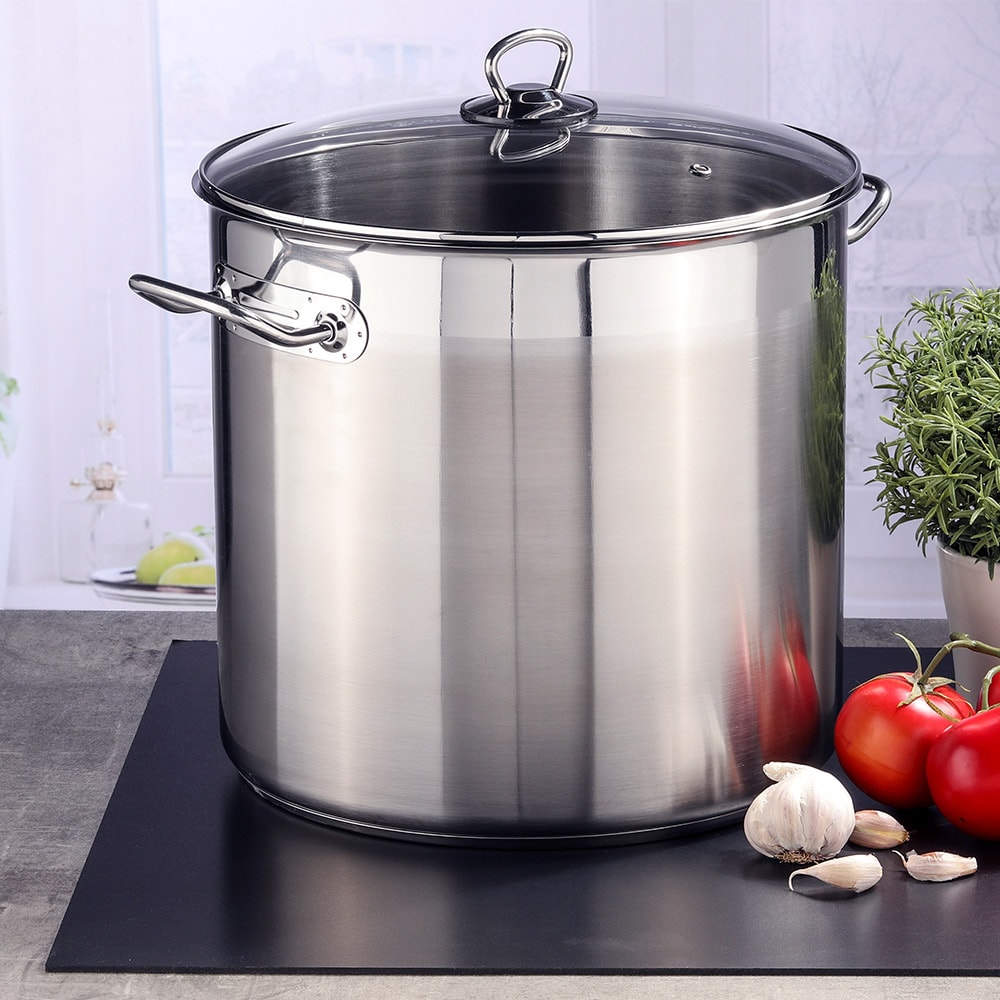HI Universal Kochtopf 10/15/20 L Glas Deckel Induktion Topf Groß Griff Edelstahl Variante: 10 Liter bei Marktkauf online bestellen