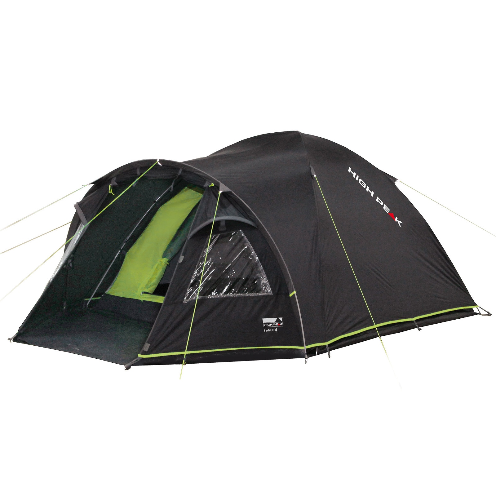 HIGH PEAK Iglu Zelt Talos 4 Personen Camping Kuppelzelt Fahrrad Trekking Zelt 