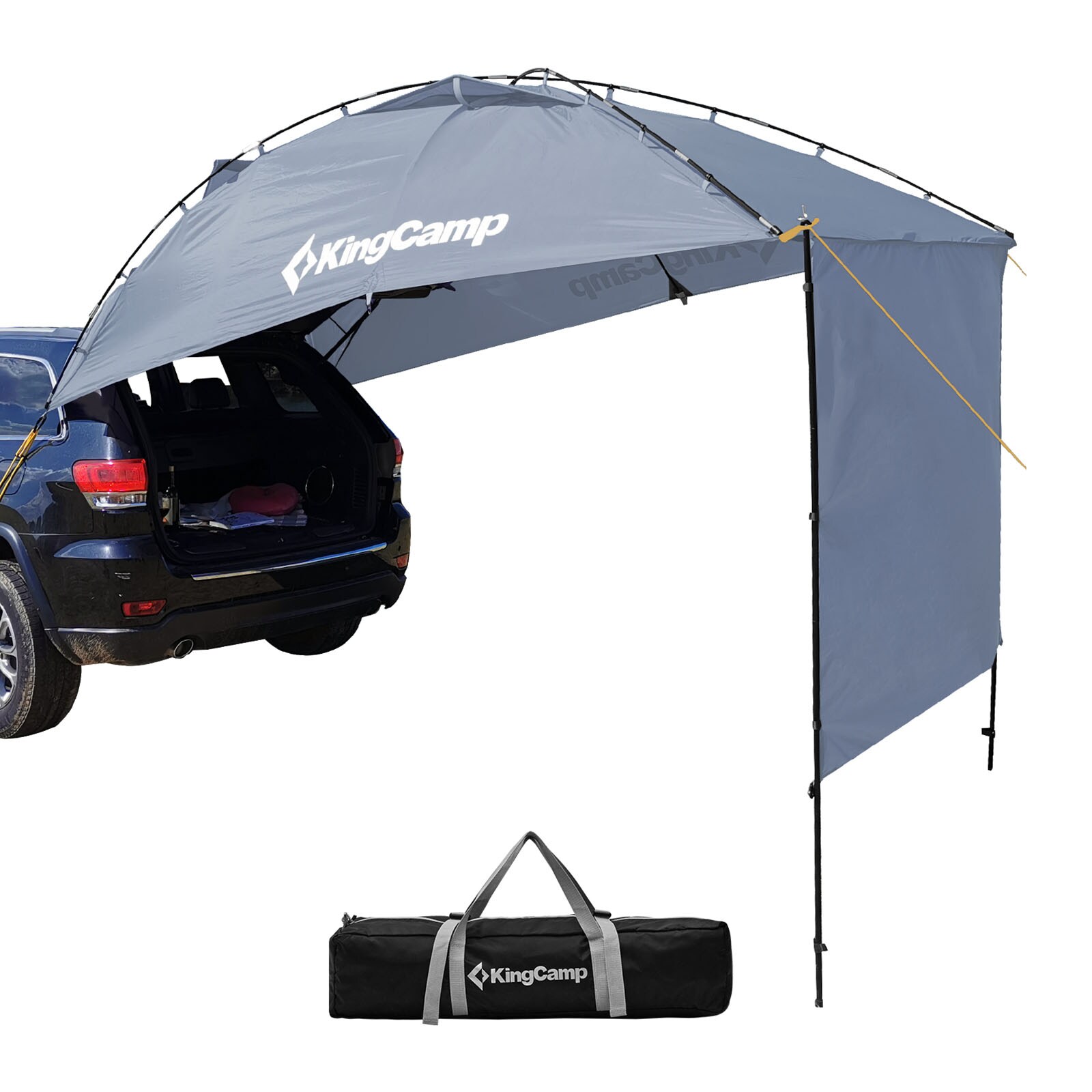 KINGCAMP Heckzelt Compass plus Windschutz VW Bus Vor Zelt SUV Van Pavillon Tarp 