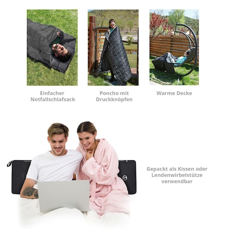 KINGCAMP Camping Decke Smart 540 Picknick Strand Matte Park Decke Leicht  540 g Farbe: black bei Marktkauf online bestellen