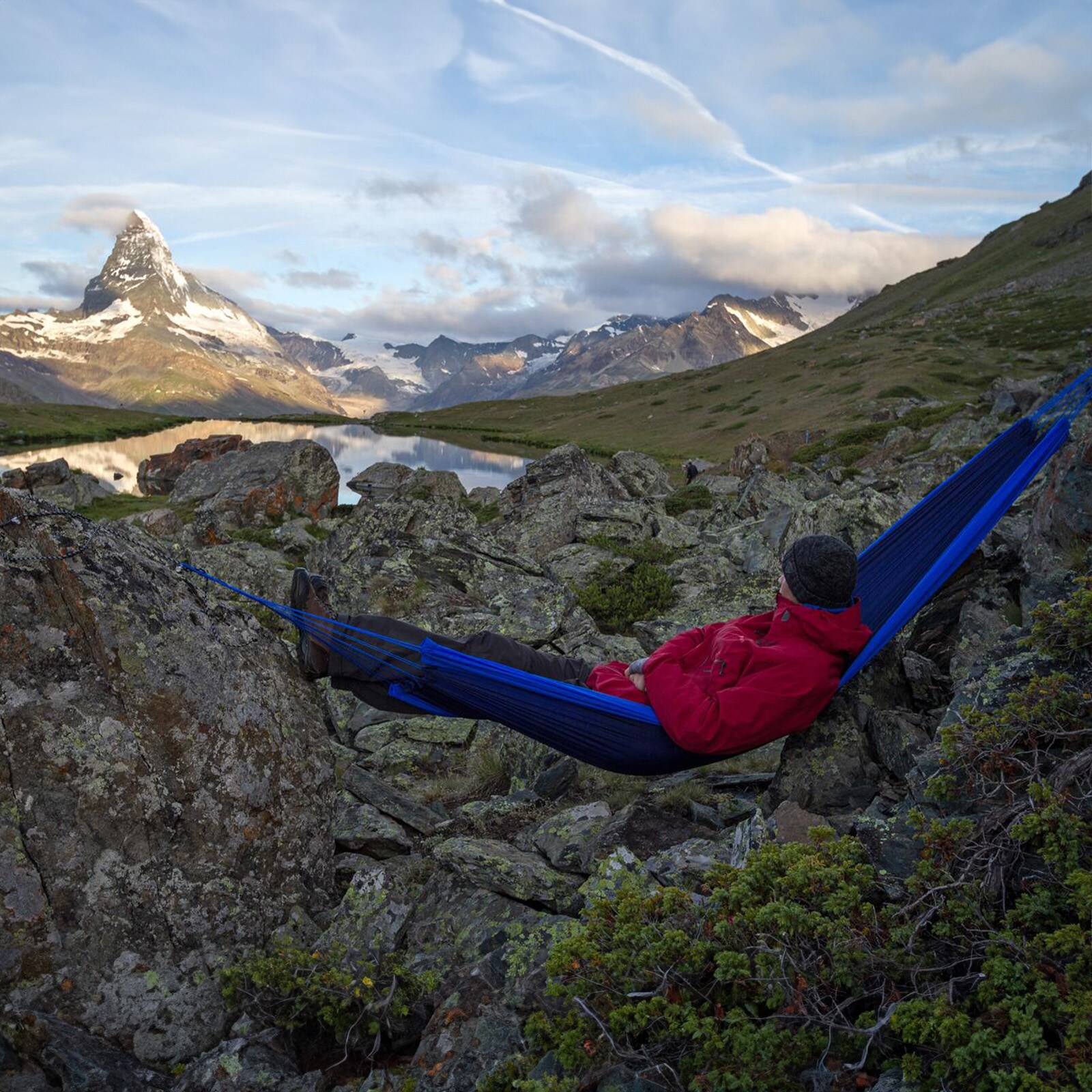 BRUNNER Leichtgewicht-Hängematte Voyager – Ultraleicht, Kompakt, Für Camping & Outdoor (380 G, 100 Kg Tragkraft)