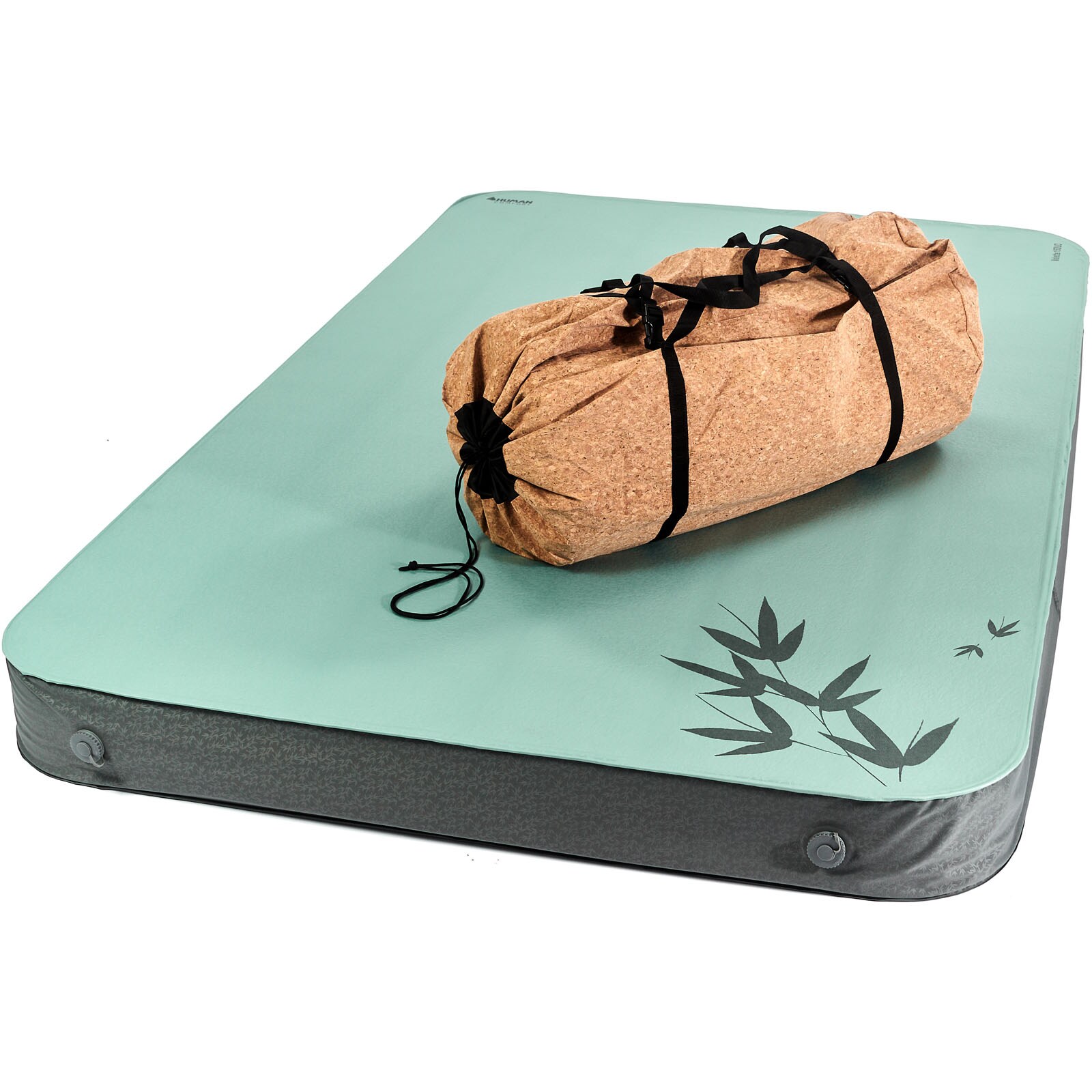 HUMAN COMFORT Luftbett Valette 15 cm Duo Doppel Kastenmatratze Selbstaufblasend 