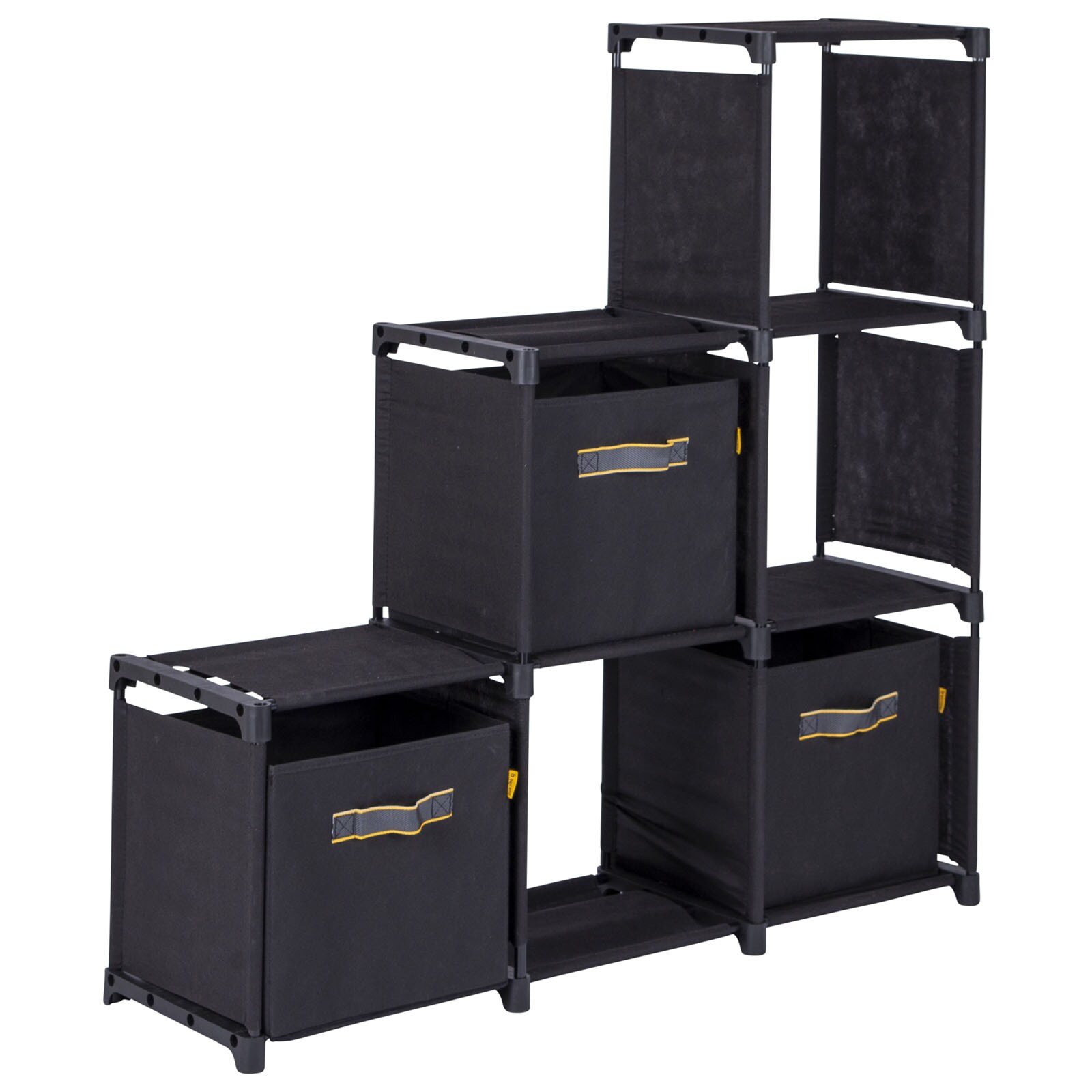 BO-CAMP Faltschrank Troutman Campingschrank Stoff Schrank Schubladen Garderobe 