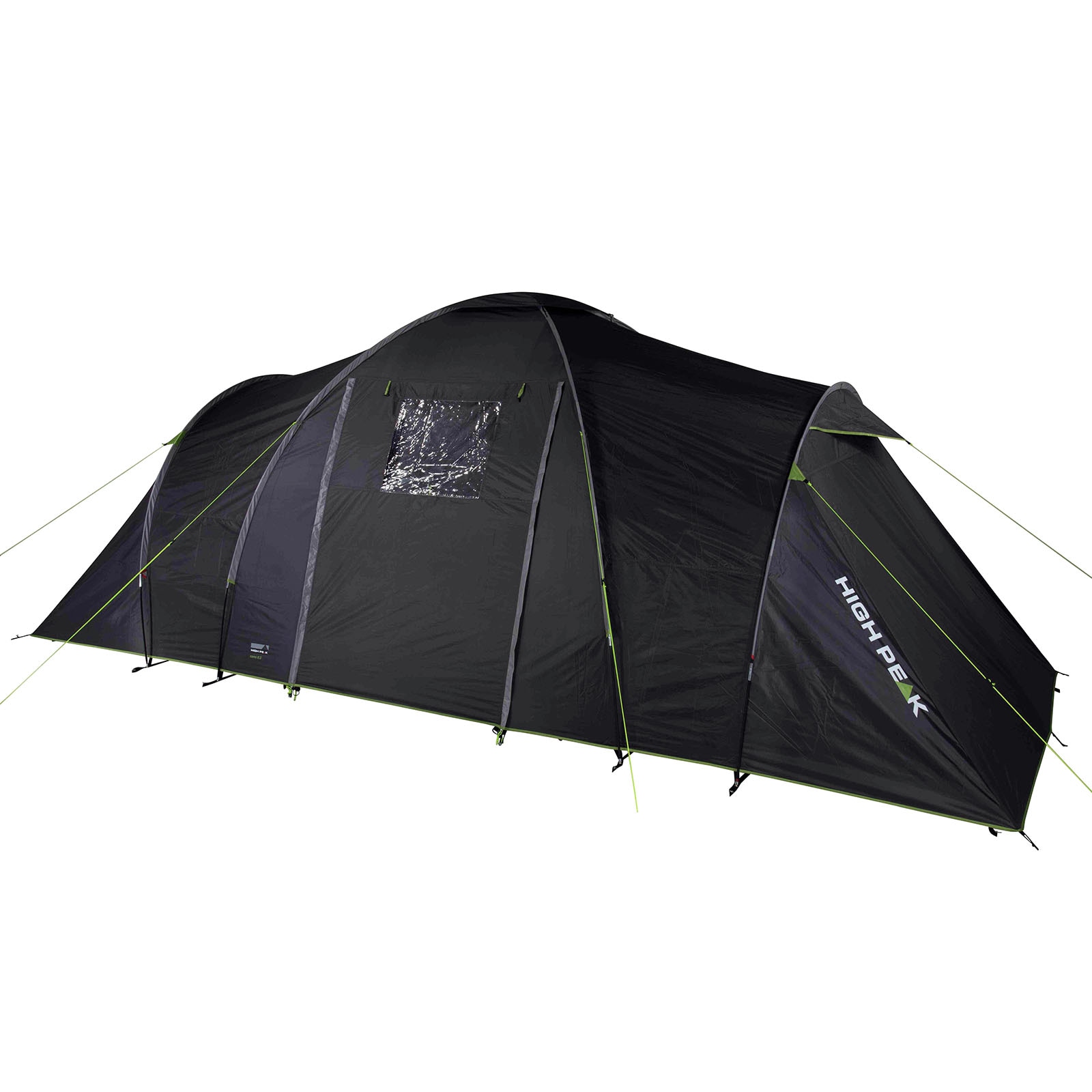 HIGH PEAK Kuppelzelt Como 6 Personen Zelt Familienzelt Campingzelt Gro&szlig; Vorraum 