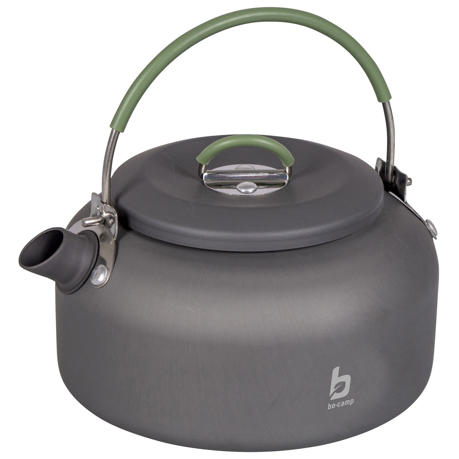 BO-CAMP Alu Kessel 0,8 L Camping Wasserkocher Teekessel Wasserkessel Kochkesssel 