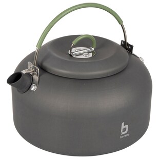 BO-CAMP Alu Kessel 1,4 L Camping Wasserkocher Teekessel Wasserkessel Kochkesssel 