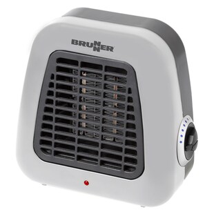 BRUNNER Heizlüfter Keramik Kero Thermostat Camping Energiesparend Leise 500 W 
