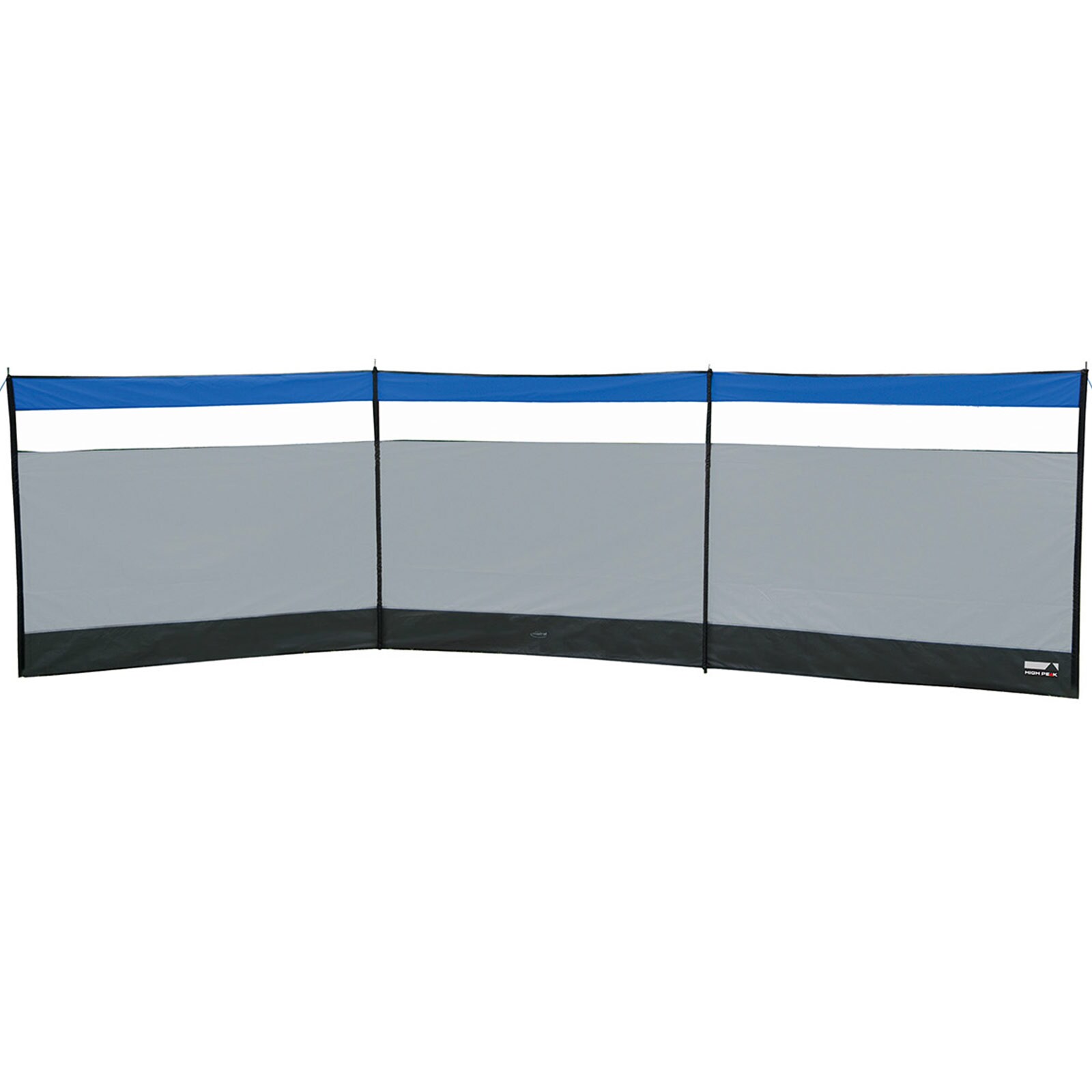 HIGH PEAK Windschutz Mistral - Camping Sichtschutz XL Strand Garten 500x140 gro&szlig; 