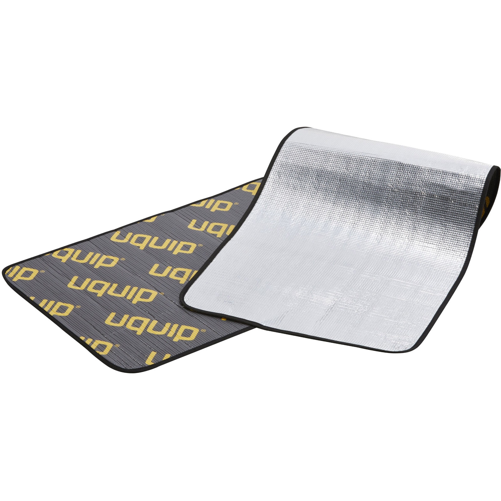 UQUIP Alu Isomatte Flexy 190 cm Camping Thermo Isolier Matte Single Thermomatte 