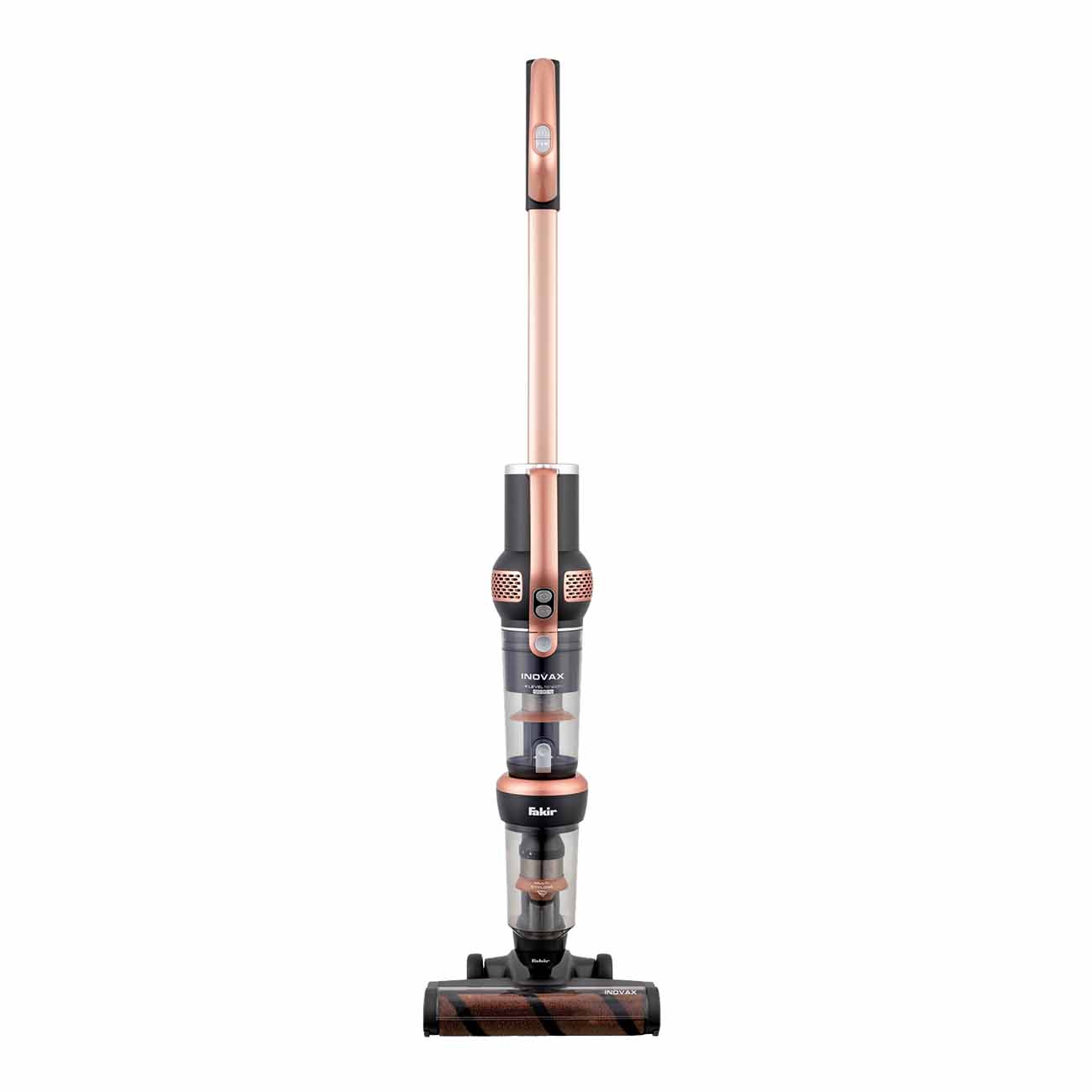 Fakir Inovax (2-in-1) rose Akku Staubsauger 