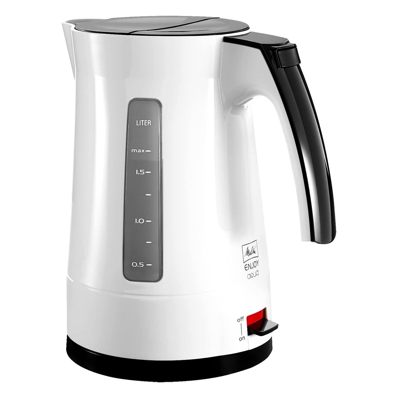 Melitta Enjoy Aqua wei&szlig; Wasserkocher 