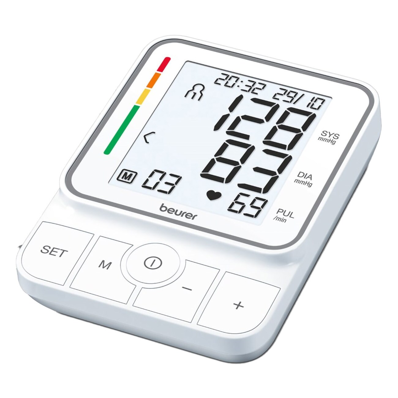 Beurer BM 51 easyClip wei&szlig; Blutdruckmessger&auml;t 