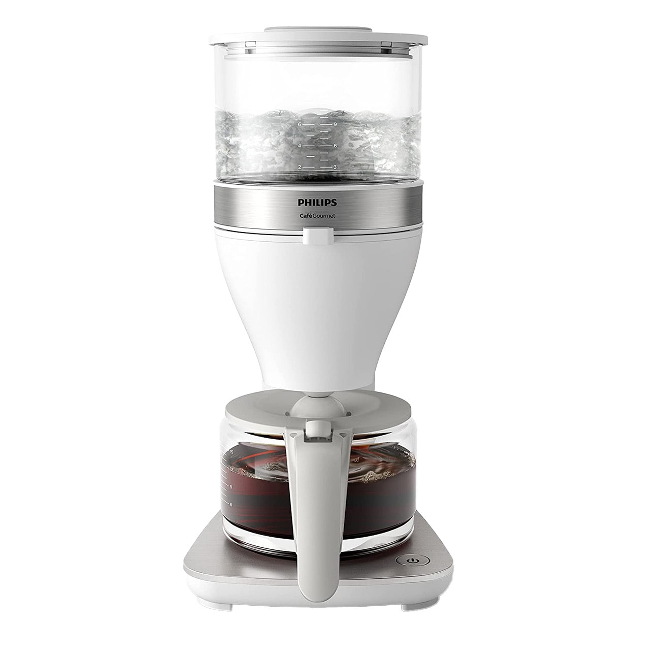 Philips HD5416/00 Caf&egrave; Gourmet wei&szlig; Kaffeemaschine 