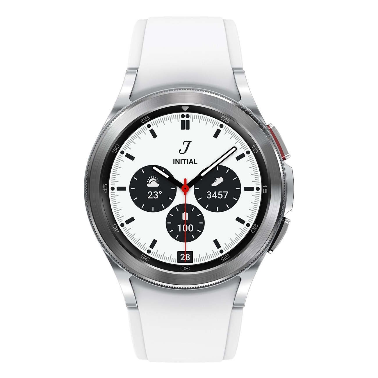 Samsung R880 Galaxy Watch 4 Classic (42mm) silber Smartwatch 