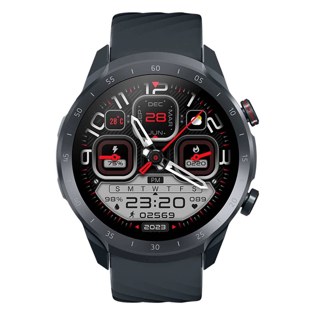 Mibro Watch A2 XPAW015 schwarz Smartwatch 