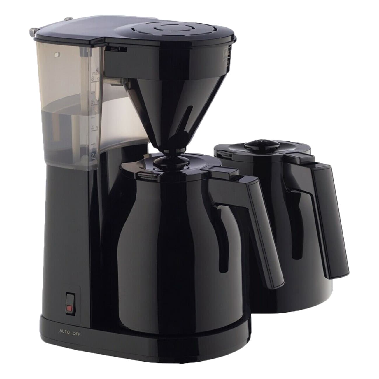 Melitta Easy II Therm + 2. Kanne schwarz Kaffeemaschine 