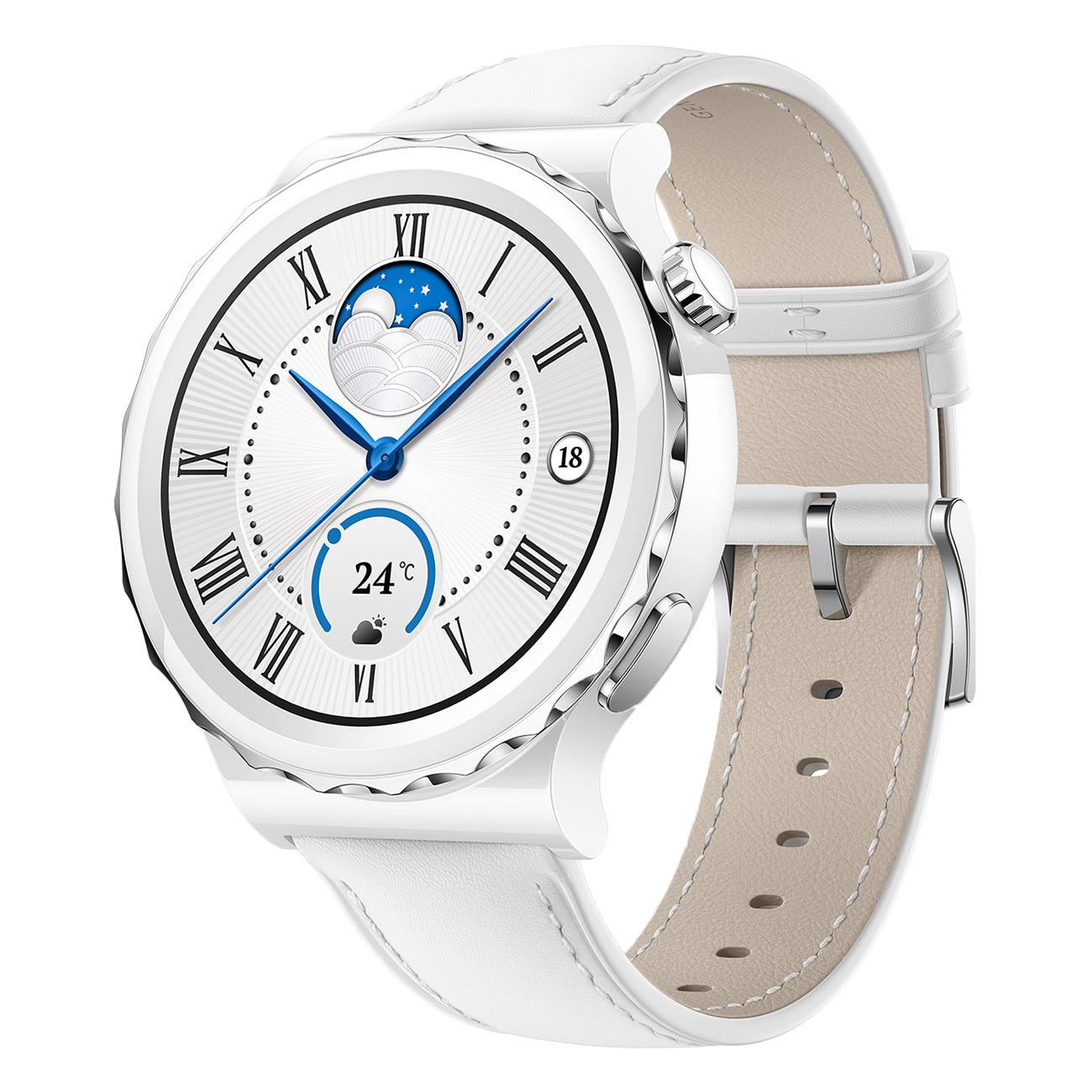 Huawei Watch GT 3 Pro-43mm wei&szlig; Smartwatch 