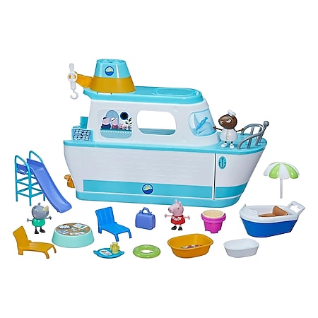 Hasbro Peppa Pig Peppas Kreuzfahrtschiff Mehrfarbig Spielzeug