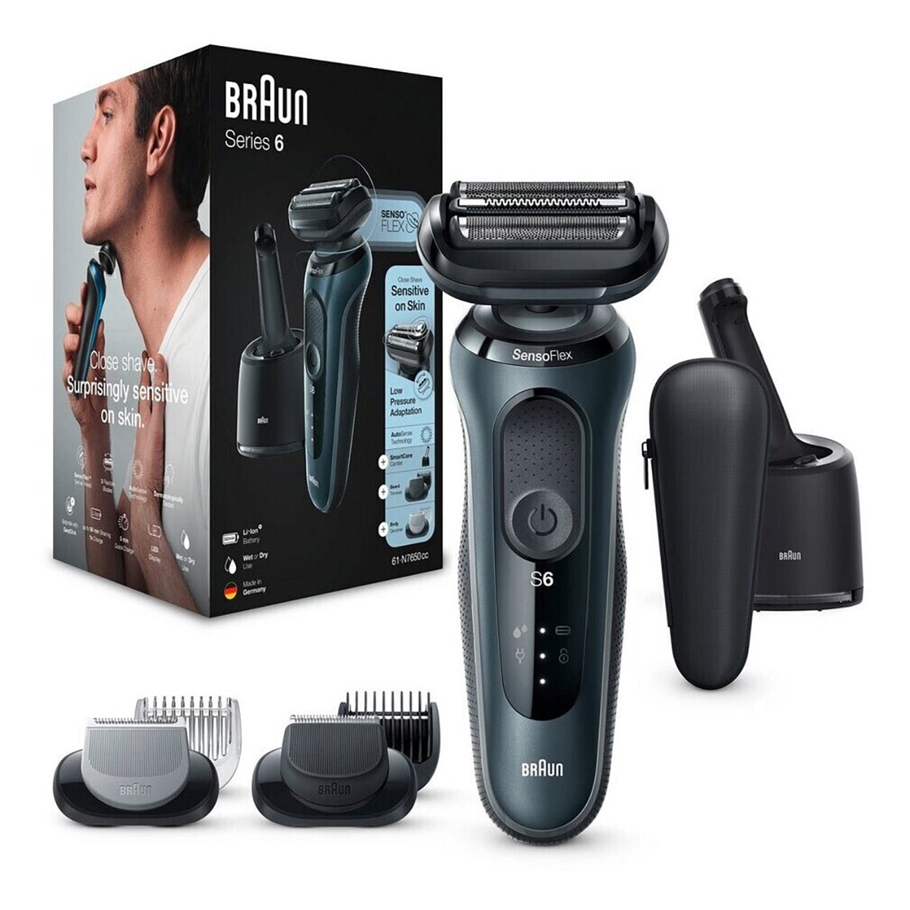 Braun 61-N7650cc schwarz Barttrimmer - Bild 1