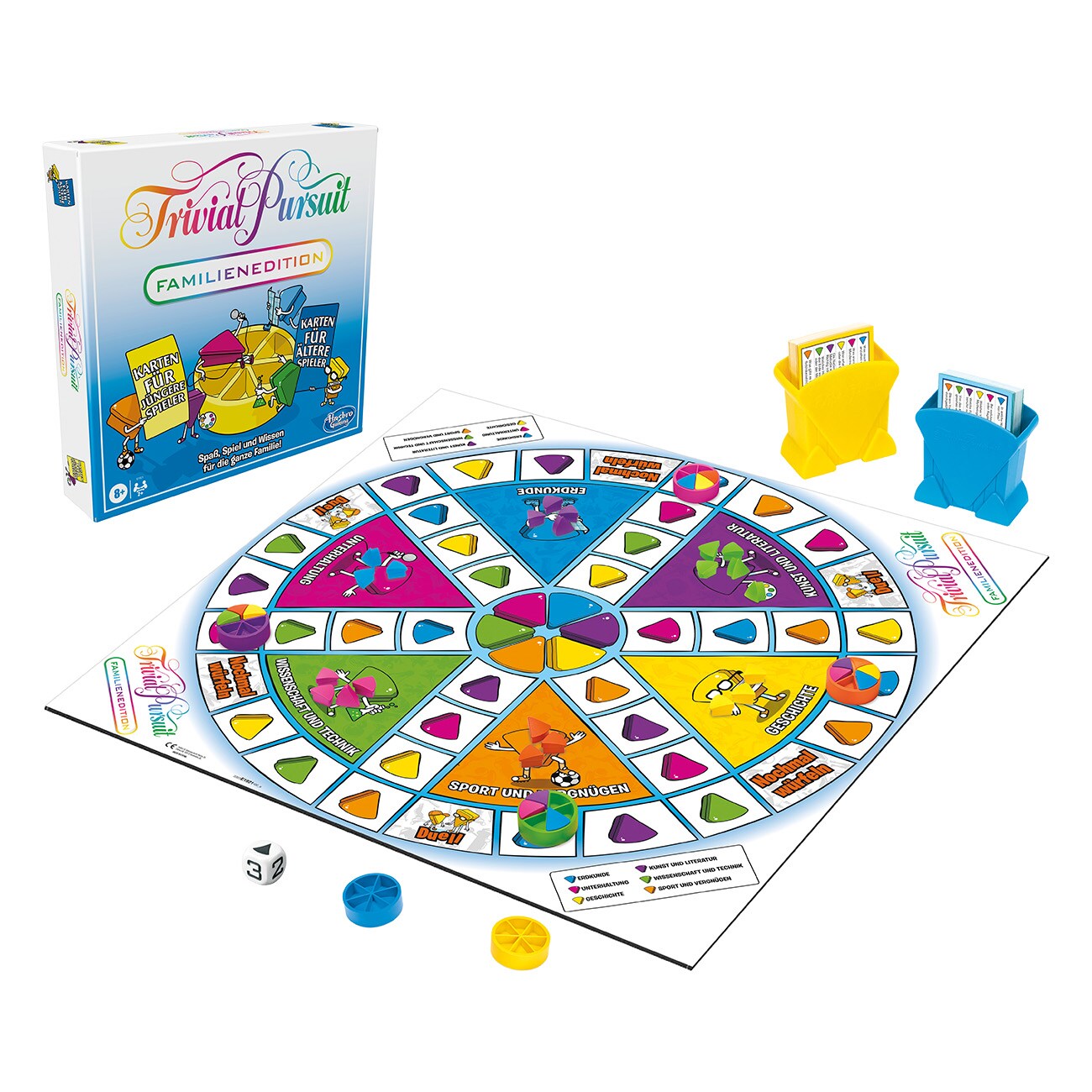 Hasbro Trivial Pursuit Familienedition Mehrfarbig Spiel 