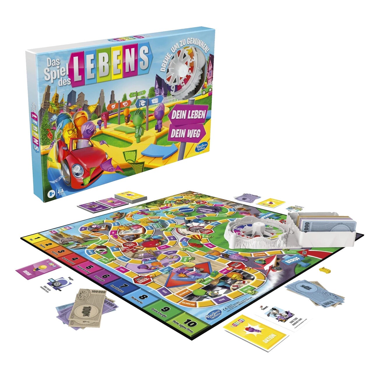 Hasbro Spiel des Lebens Mehrfarbig Spiel 