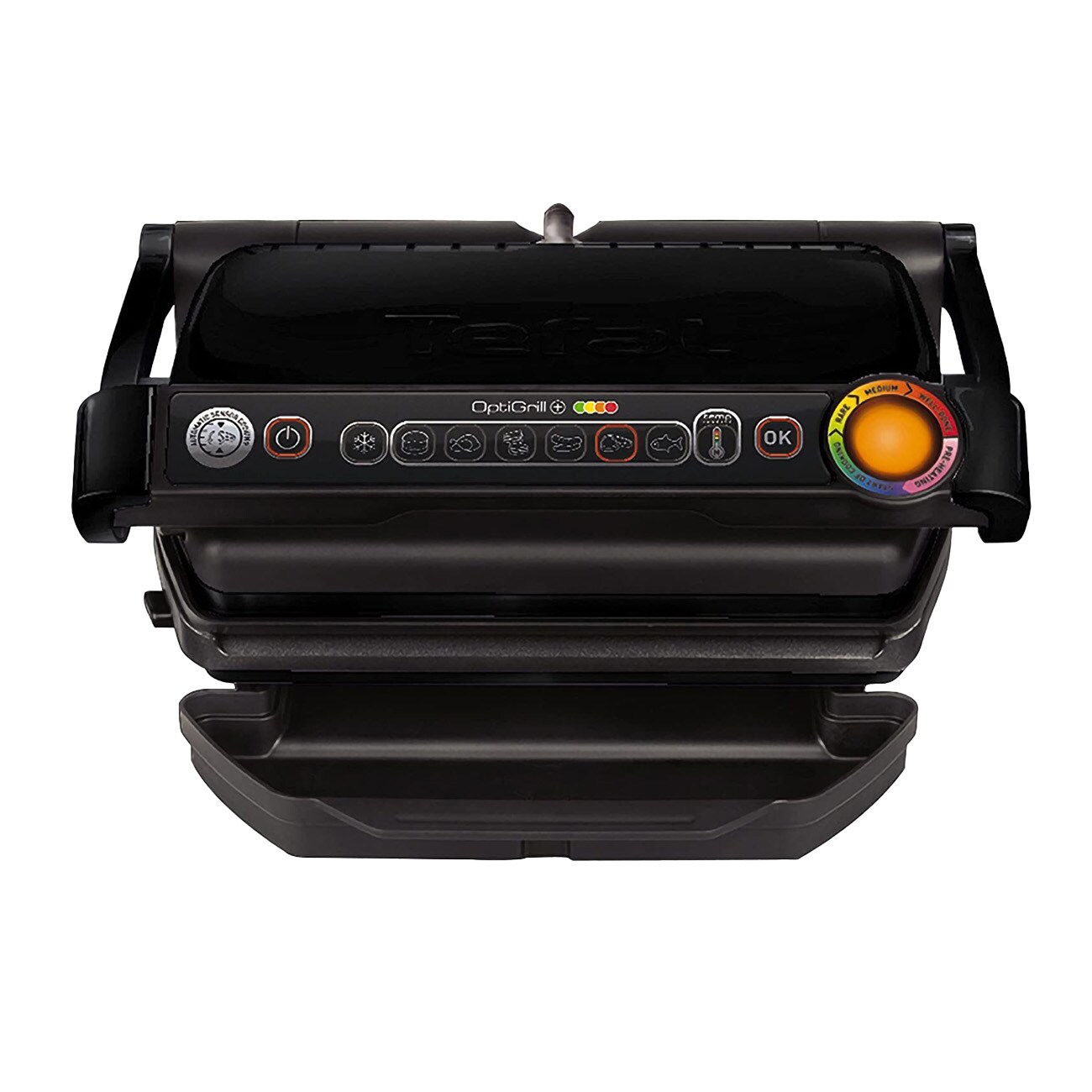 Tefal GC7128 Optigrill Plus schwarz Elektrogrill 