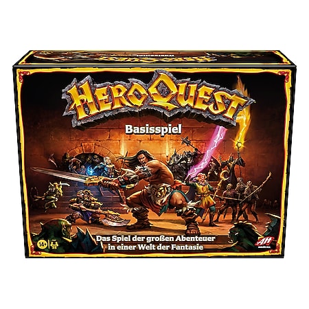 Hasbro Hero Quest Mehrfarbig Spiel 