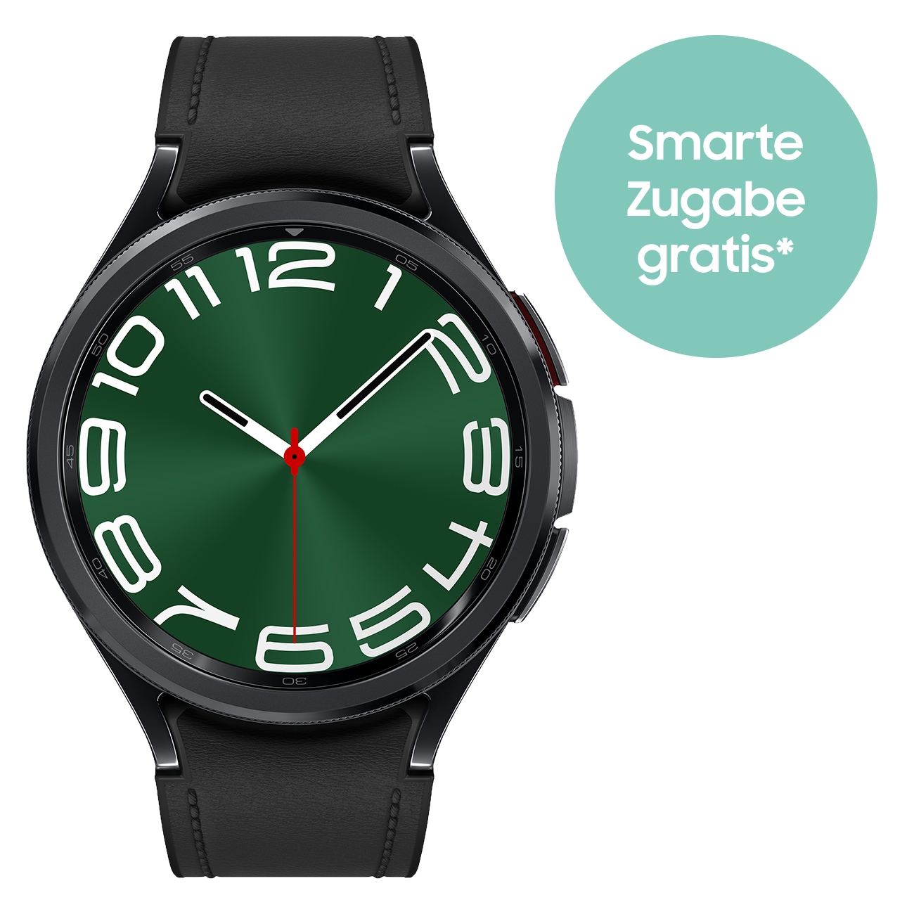 Samsung R960 Galaxy Watch6 Classic + smarte Zugabe gratis schwarz Smartwatch 