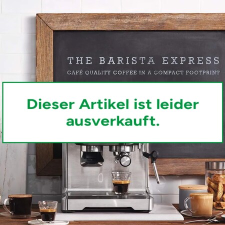 Siebträgermaschine Espresso The bei Express Marktkauf silber Maschine Barista Sage bestellen online