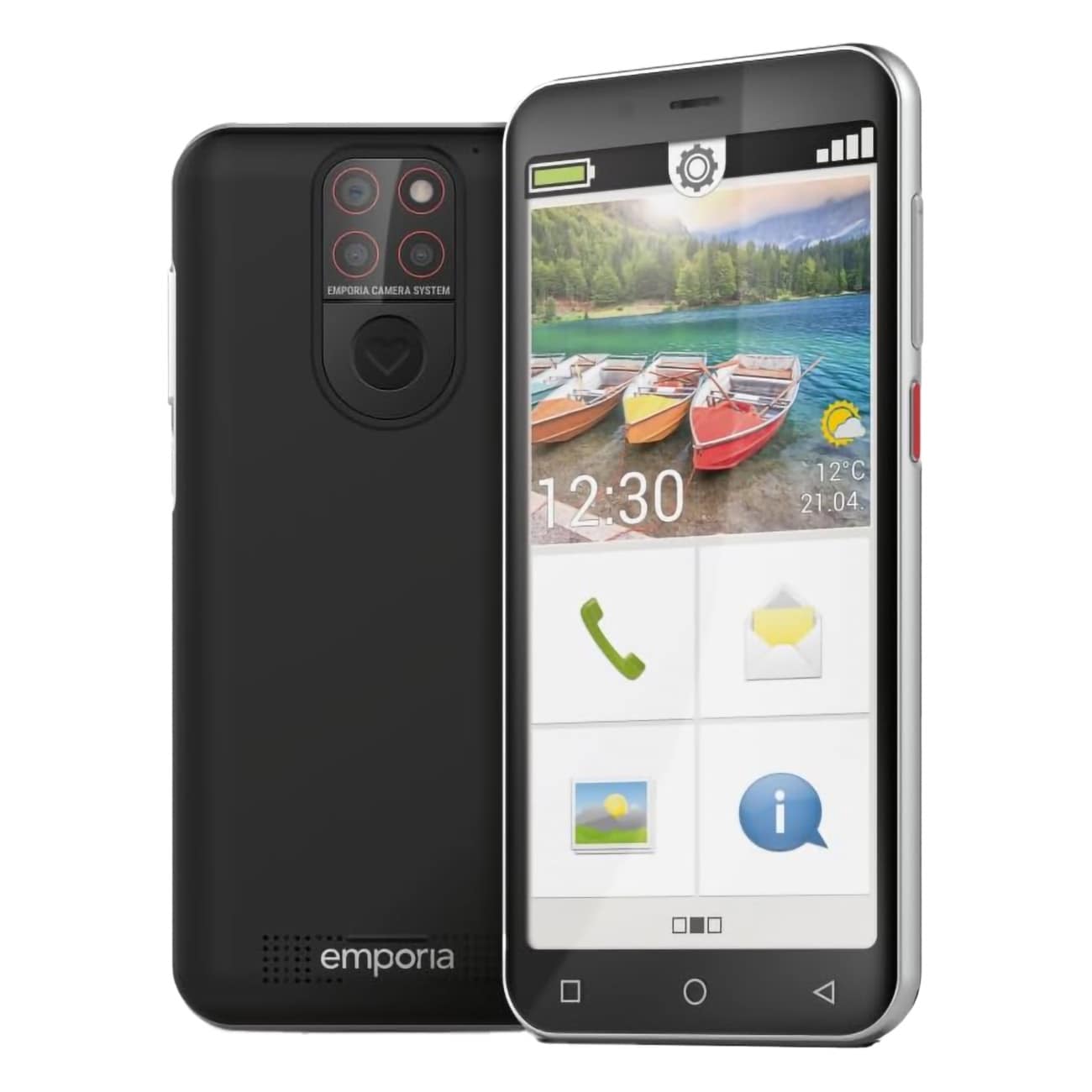 Emporia SMART.5 mini schwarz Senioren-Telefon 