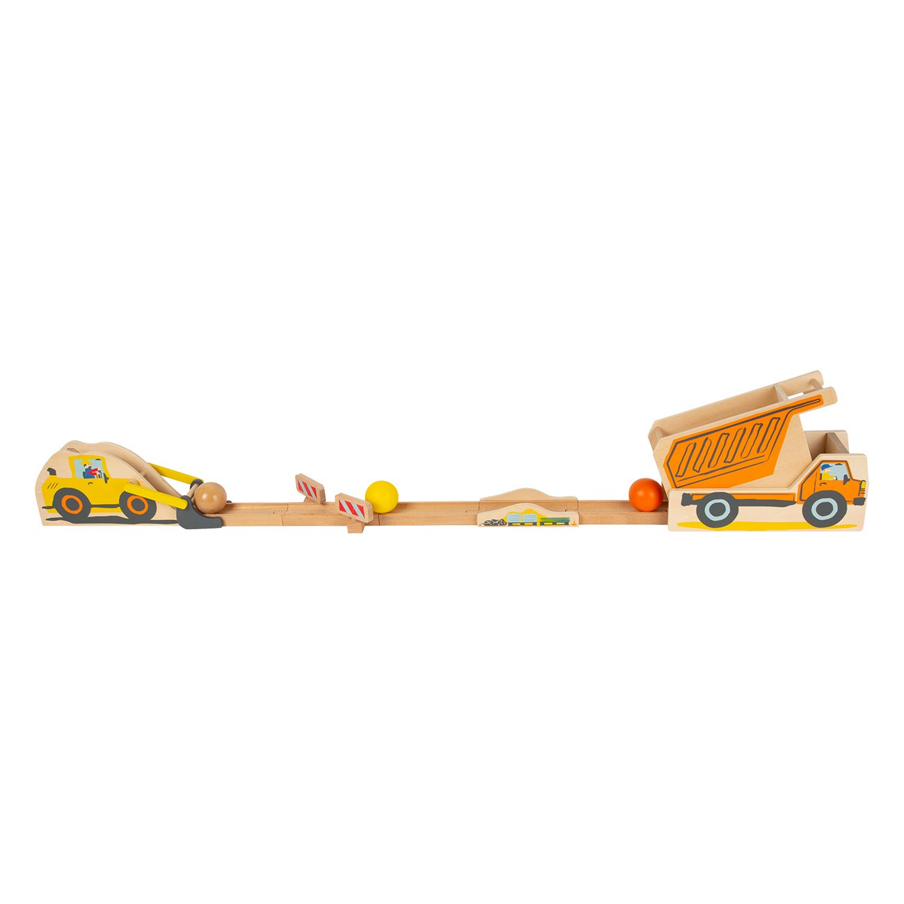 Smallfoot Kugelbahn Junior Baustelle 11382 Mehrfarbig Kugelbahn 