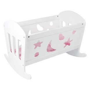 Smallfoot Puppenwiege Traumfabrik 2852 Mehrfarbig Puppenbett 