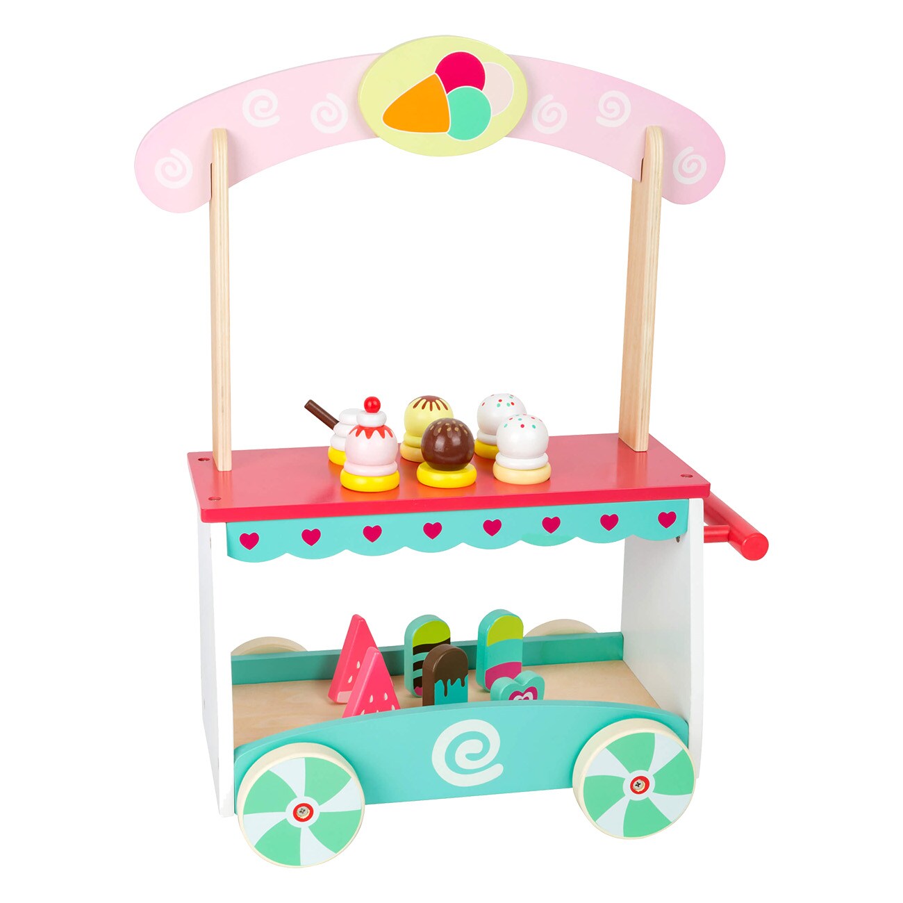 Smallfoot Eiswagen 11065 Mehrfarbig Kaufladen 