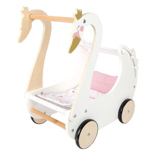 Smallfoot Puppenwagen Schwan 12283 Mehrfarbig Puppenwagen 
