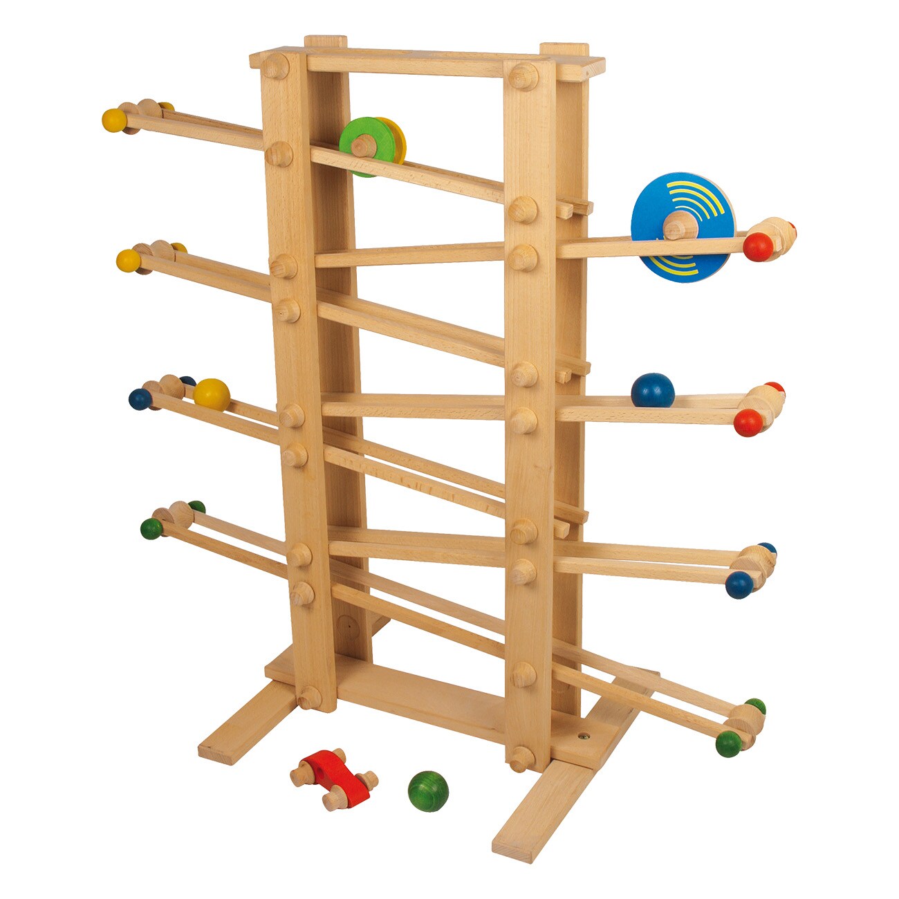 Smallfoot Kugelbahn Gigant 2484 Mehrfarbig Kugelbahn 