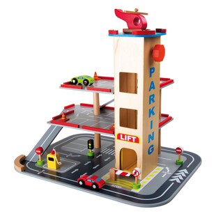 Smallfoot Parkhaus Rasante Abfahrt 4777 Mehrfarbig Spiel-Parkhaus 