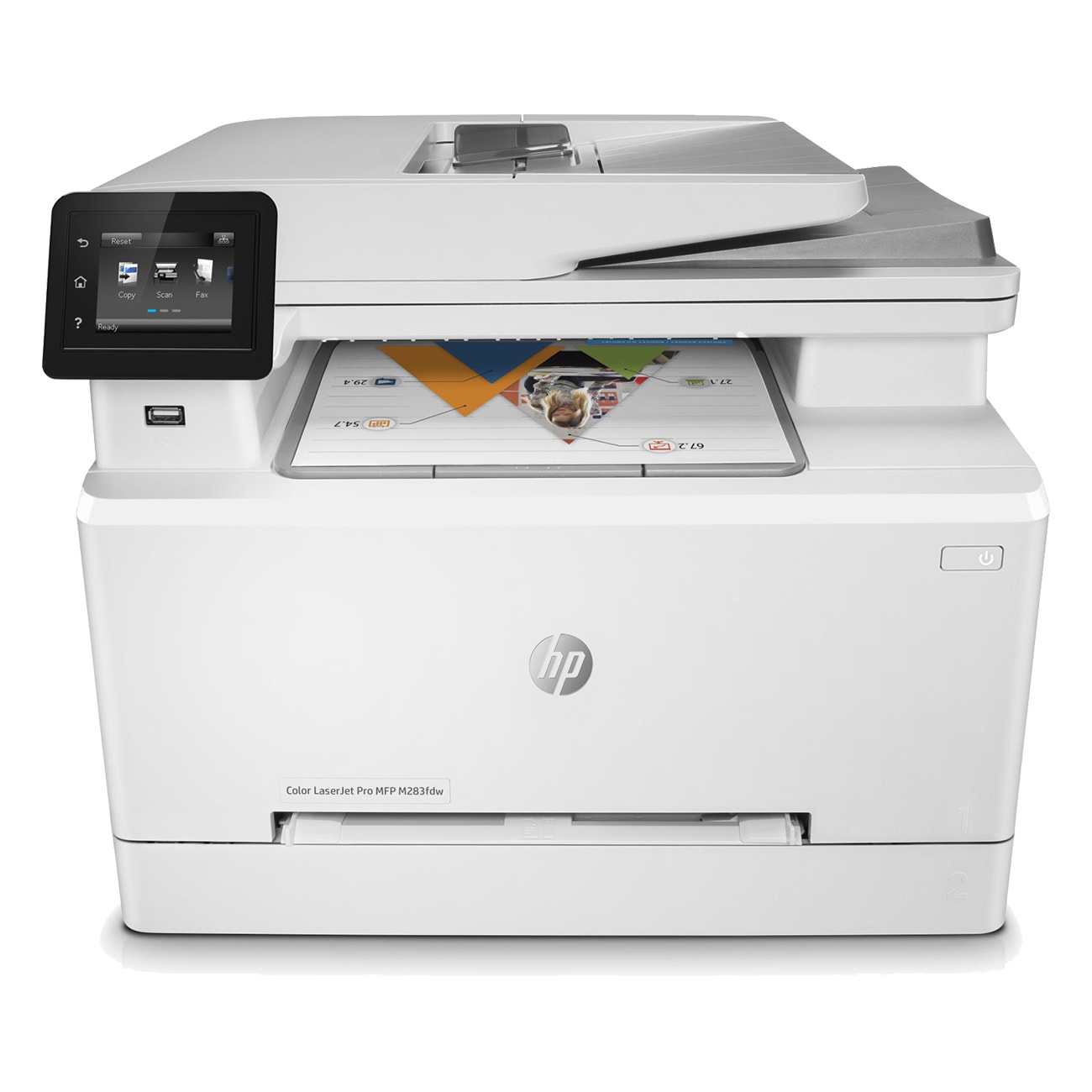 HP Color LaserJet Pro MFP M283fdw wei&szlig; Laserdrucker 
