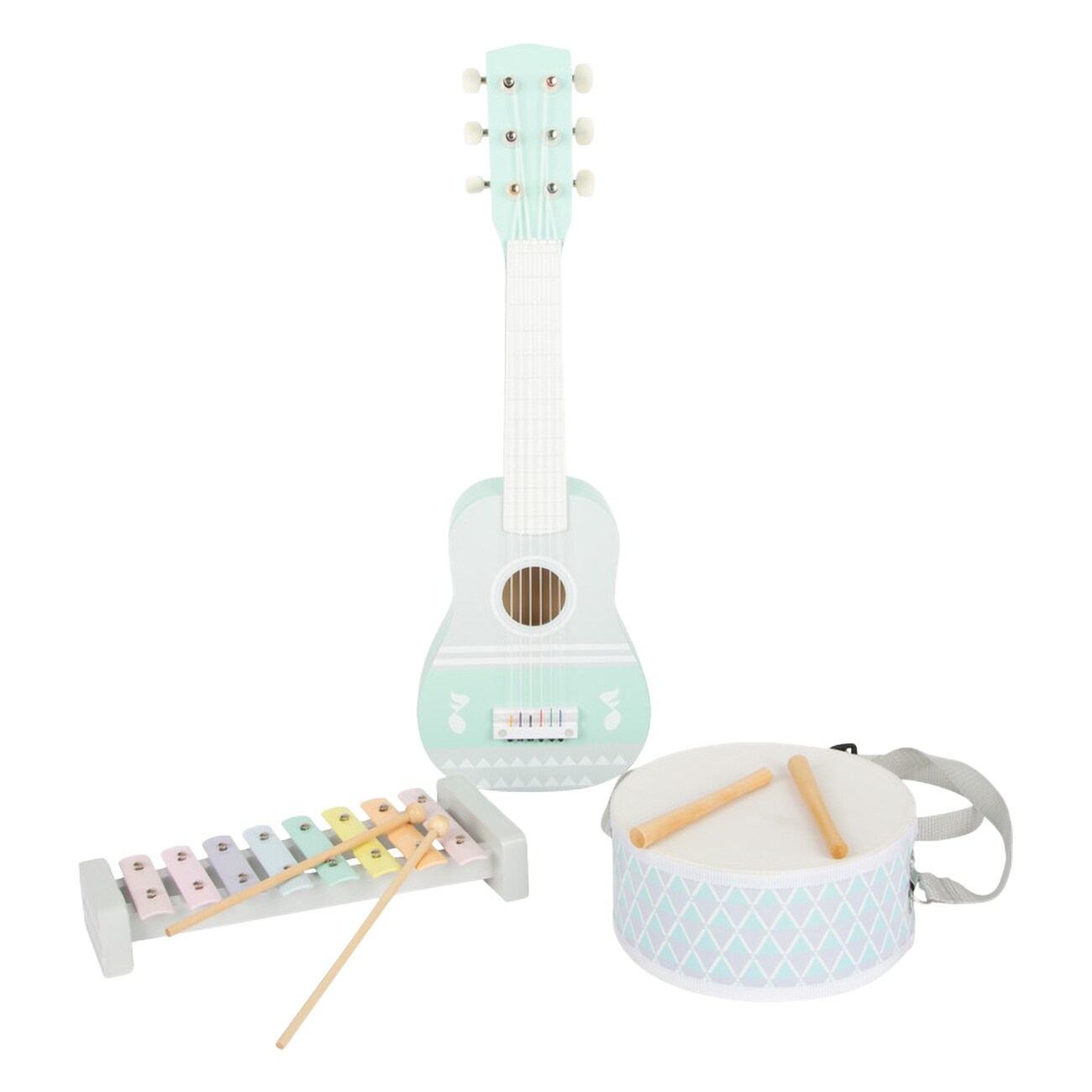 Small Foot Musik-Set Pastell 11685 Mehrfarbig Spielzeug-Musikinstrument 