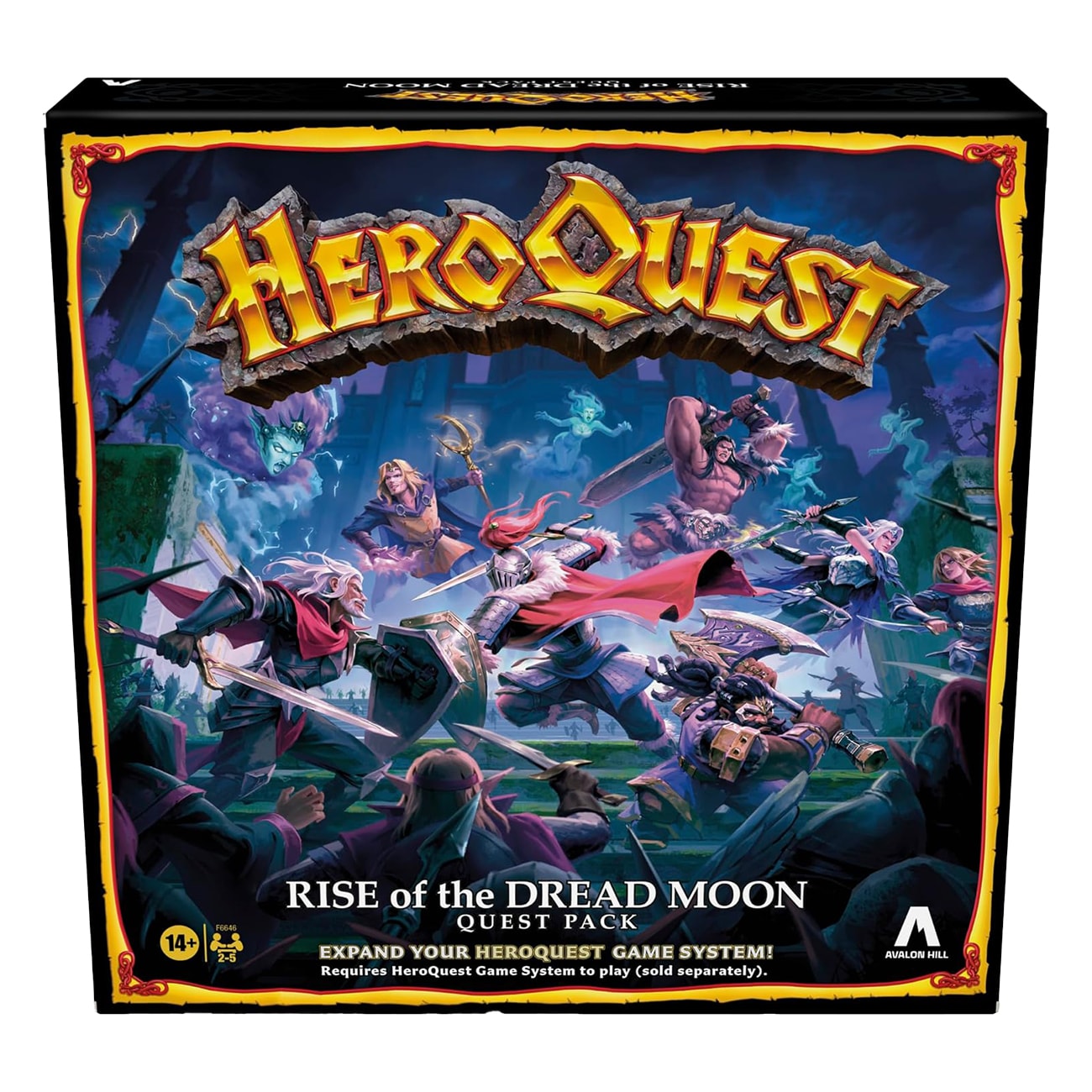 Hasbro HeroQuest - Rise of the Dread Expansion (EN) Mehrfarbig Spiel 