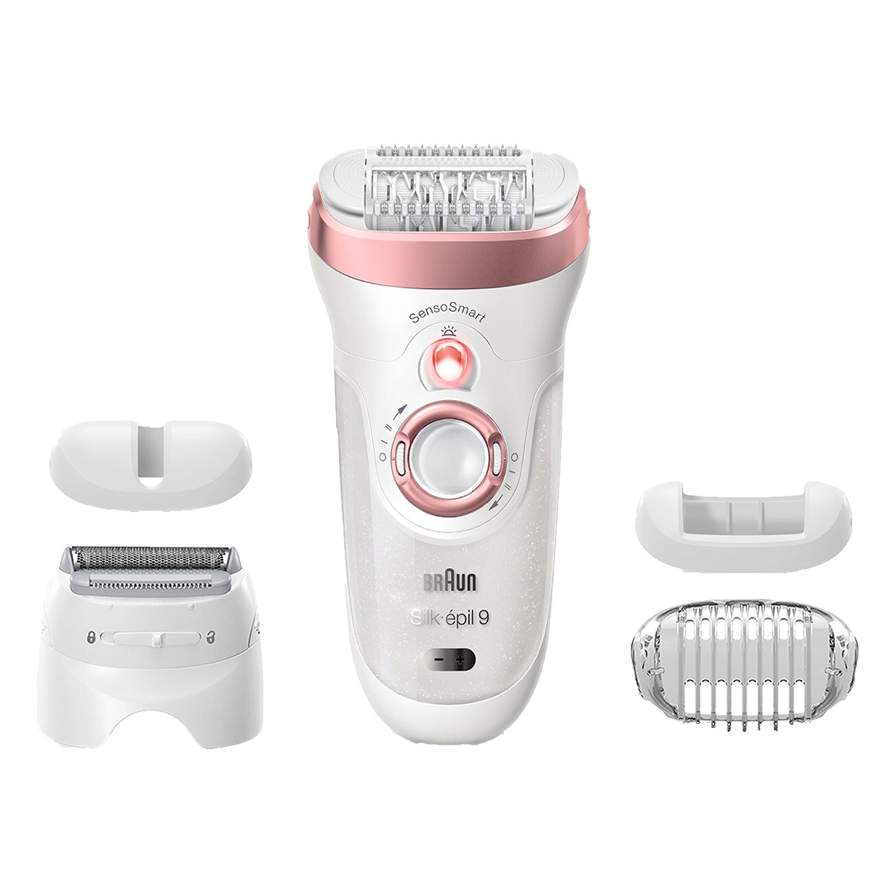 Braun Silk-&eacute;pil 9 9-725 wei&szlig; Epilierer 