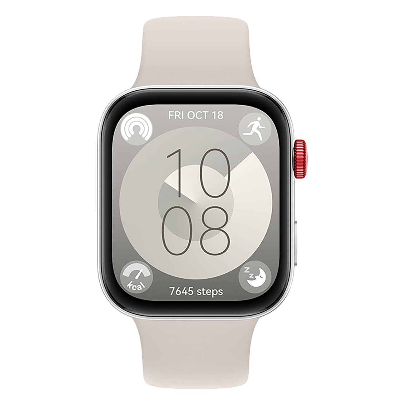 Huawei Watch Fit 3 Solo-B09S Mondwei&szlig; wei&szlig; Smartwatch 