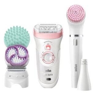 Braun Silk-épil 9 SensoSmart 9/995 Beauty set weiß Epilierer 