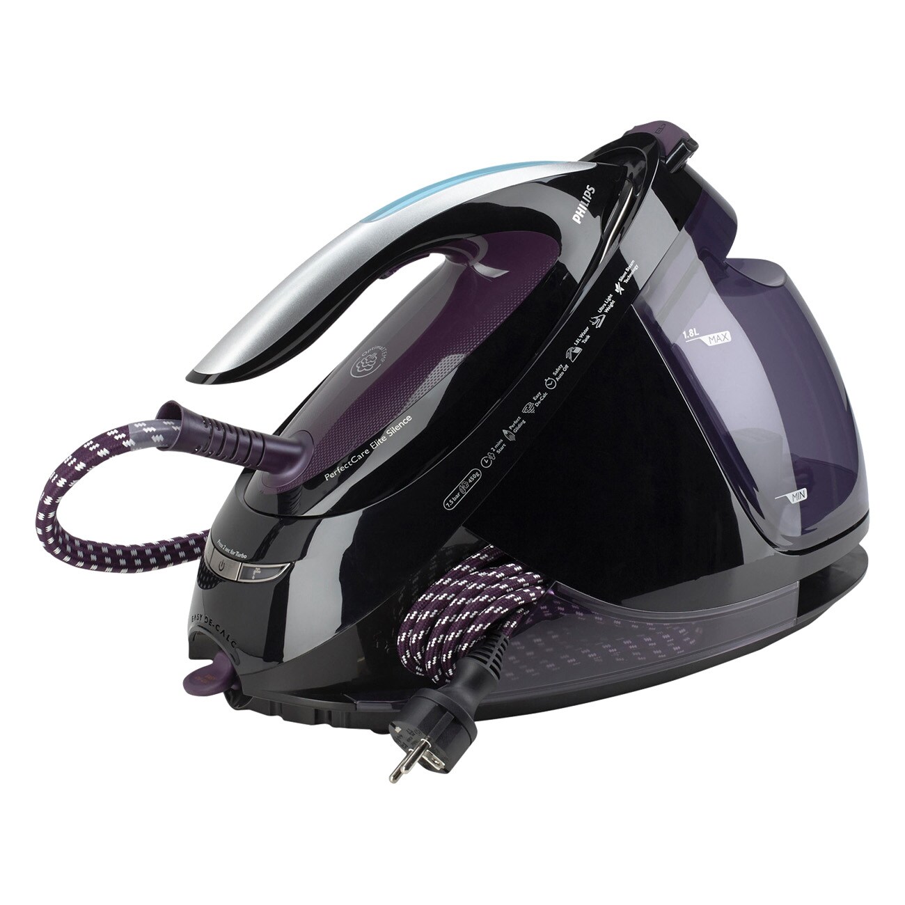 Philips GC9650/80 schwarz Dampfb&uuml;geleisen 