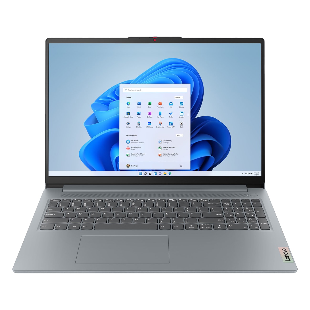 Lenovo IdeaPad Slim 3 16IRU8 grau Notebook 