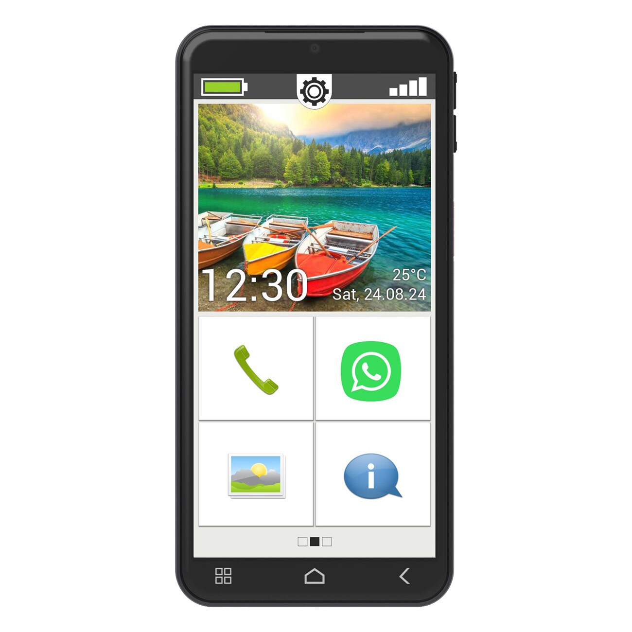 Emporia SMART.6lite schwarz Senioren-Telefon 