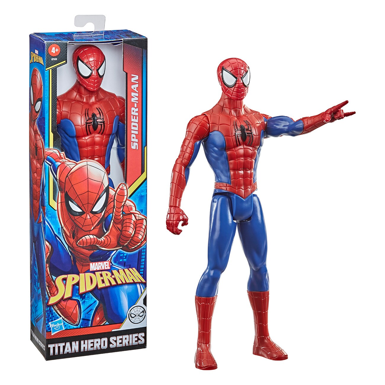 Hasbro Marvel Titan Hero Serie Spider-Man Mehrfarbig Spielfigur 