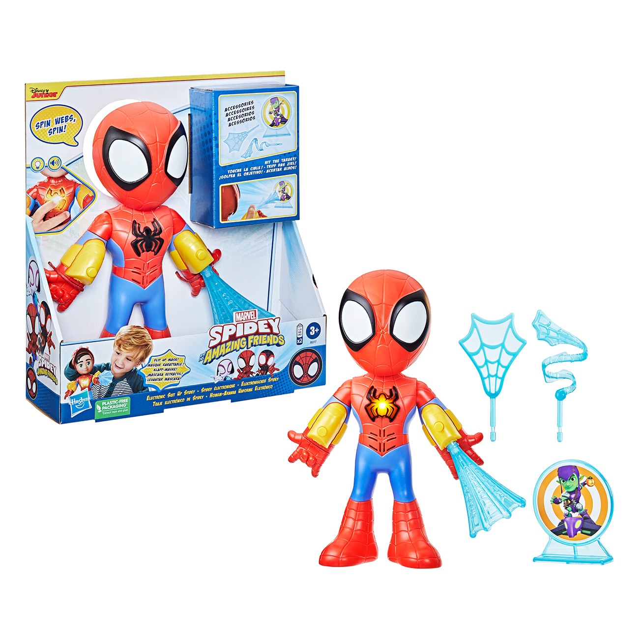 Hasbro Marvel Spidey and His Amazing Friends Mehrfarbig Spielfigur 