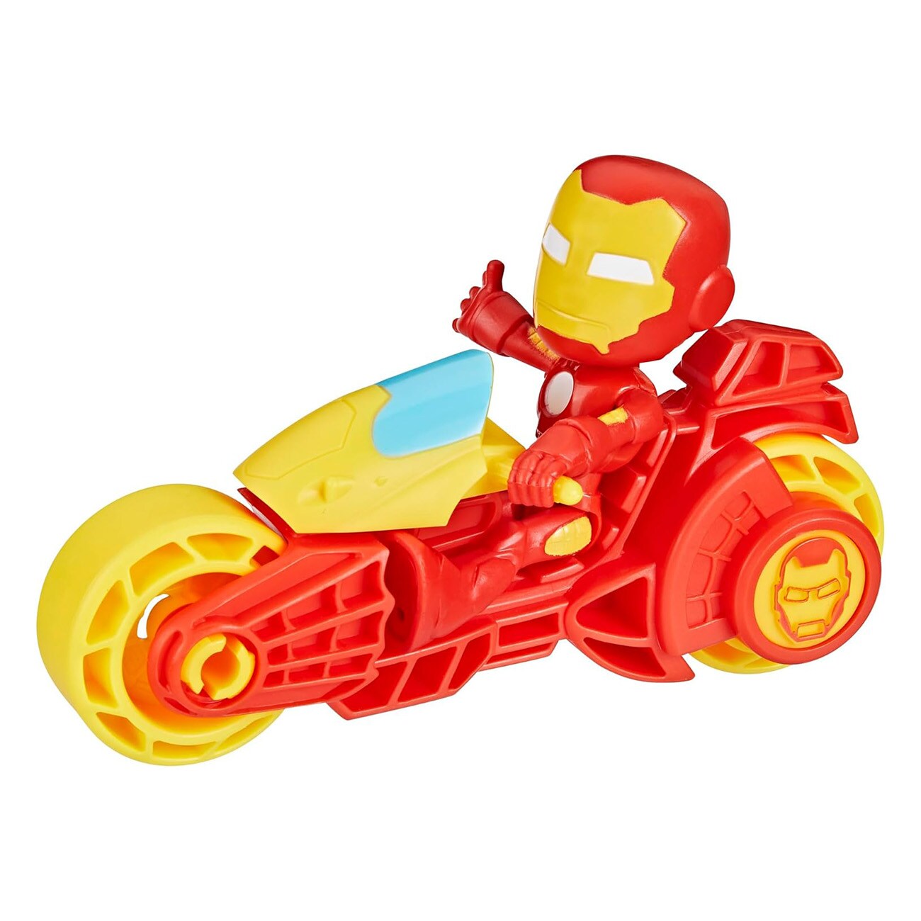 Hasbro Iron Man Action-Figur & Motorrad Mehrfarbig Spielfigur 