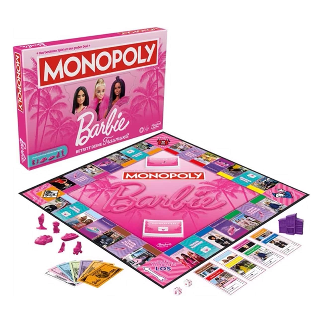 Hasbro Monopoly Barbie Mehrfarbig Spielesammlung 