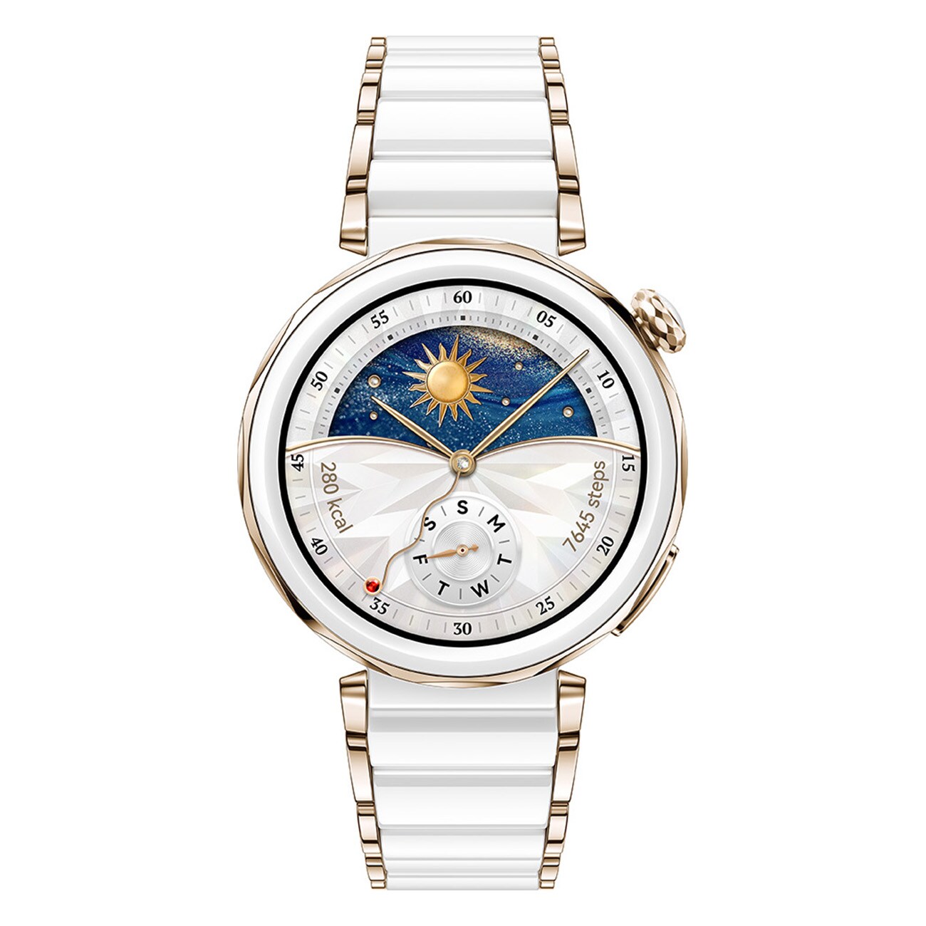 Huawei Watch GT 5 PRO 42MM White Ceramic Smartwatch 